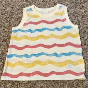 Old Navy Colorful Striped Kids Tank Top - 2T